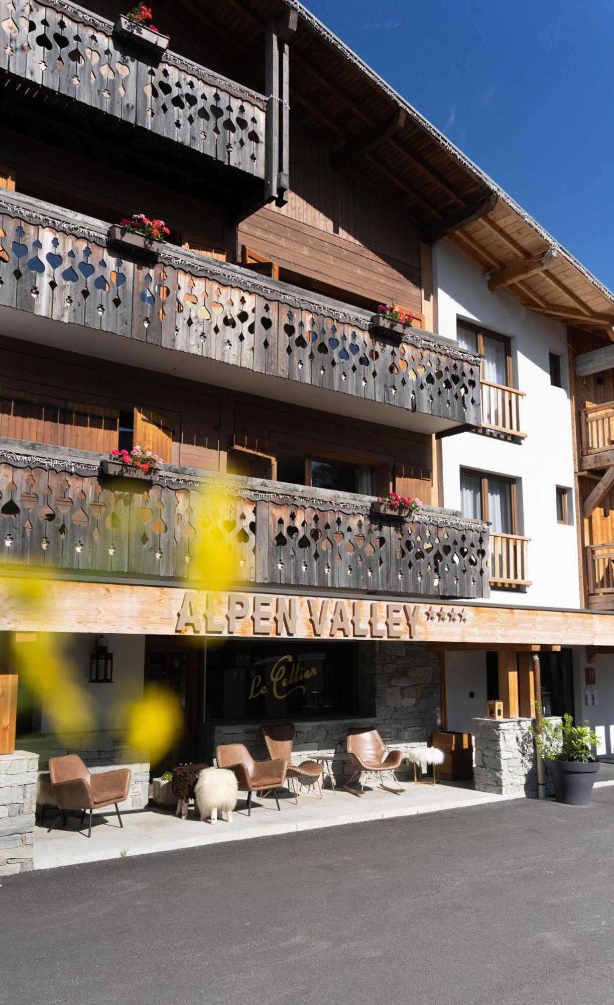 Chalet Alpen Valley, Mont-Blanc Combloux Exteriör bild